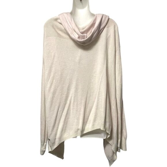 LULULEMON Cabin Yogi Wrap in Heathered White Neutral Blush 10 - Picture 10 of 15